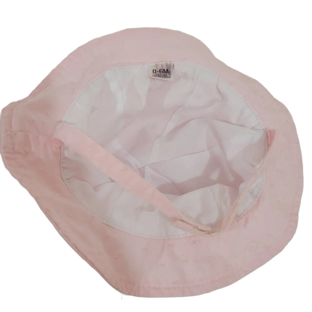 Pink Baby Sun Hats Lot